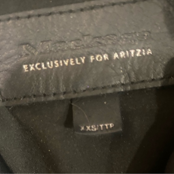 Mackage Leather Jacket from Aritzia XXS or XS - Picture 3 of 3